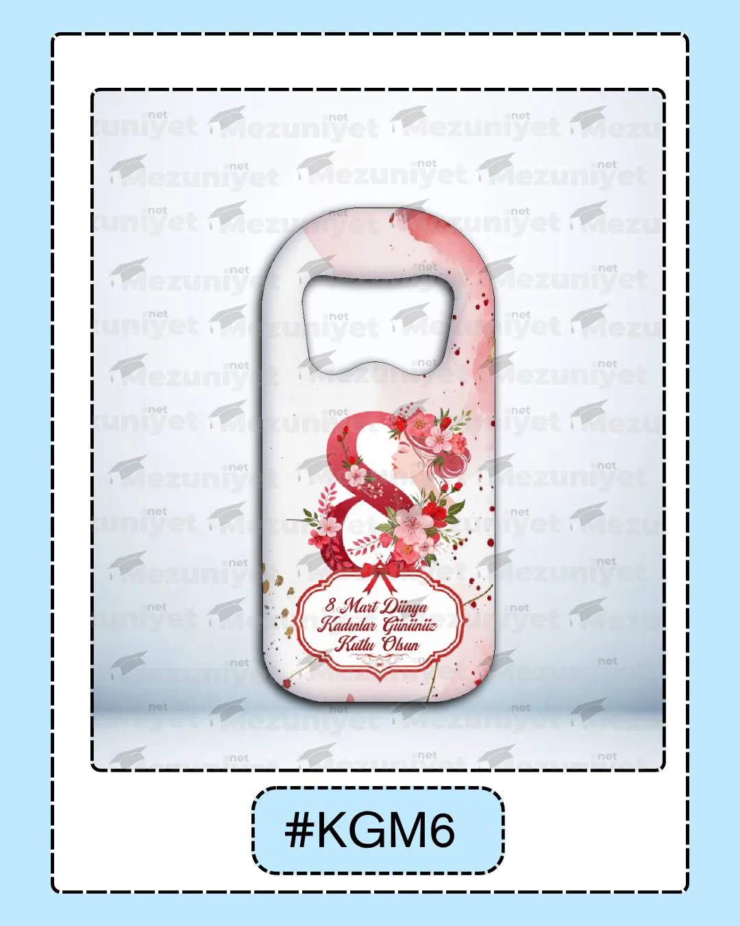 Kadınlar Günü Magnet - KGM6 - Mezuniyet.Net