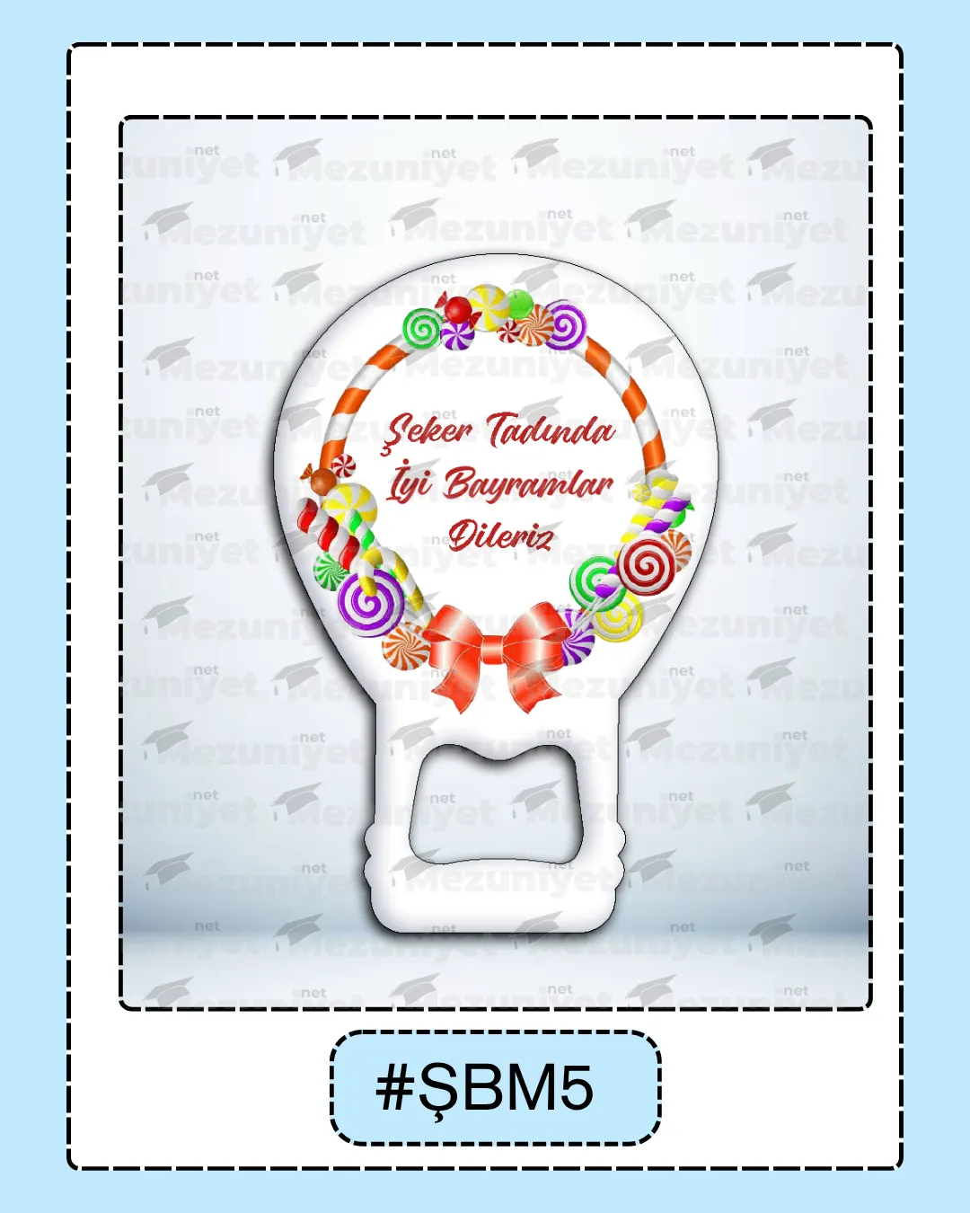 Şeker Bayramı Magneti - ŞBM5 - Mezuniyet.Net