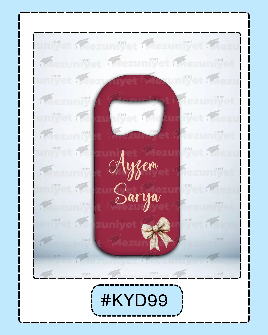 Kız Yeni Doğan Magnet Modeli - KYD99 - Mezuniyet.Net