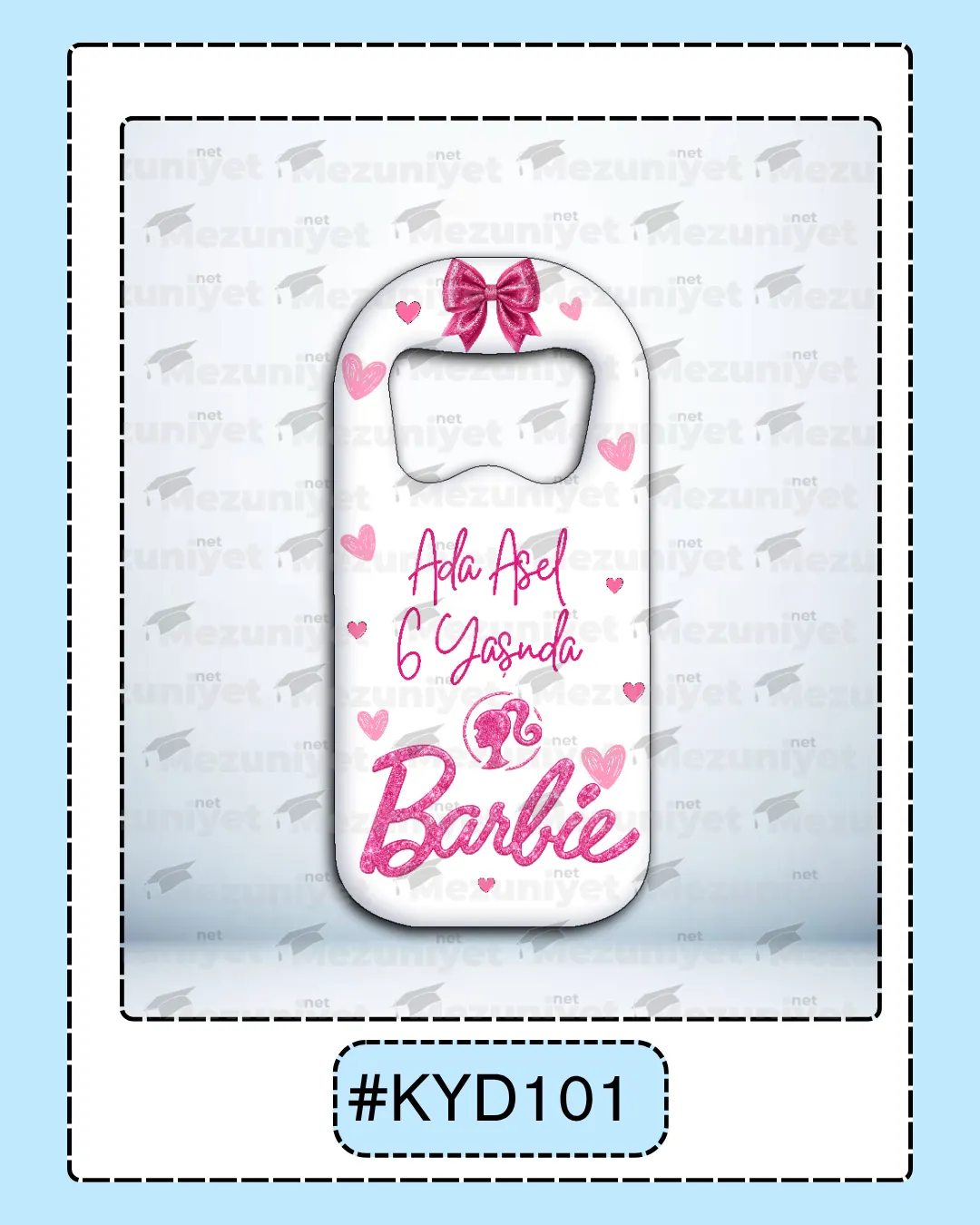 Kız Yeni Doğan Magnet Modeli - KYD101 - Mezuniyet.Net