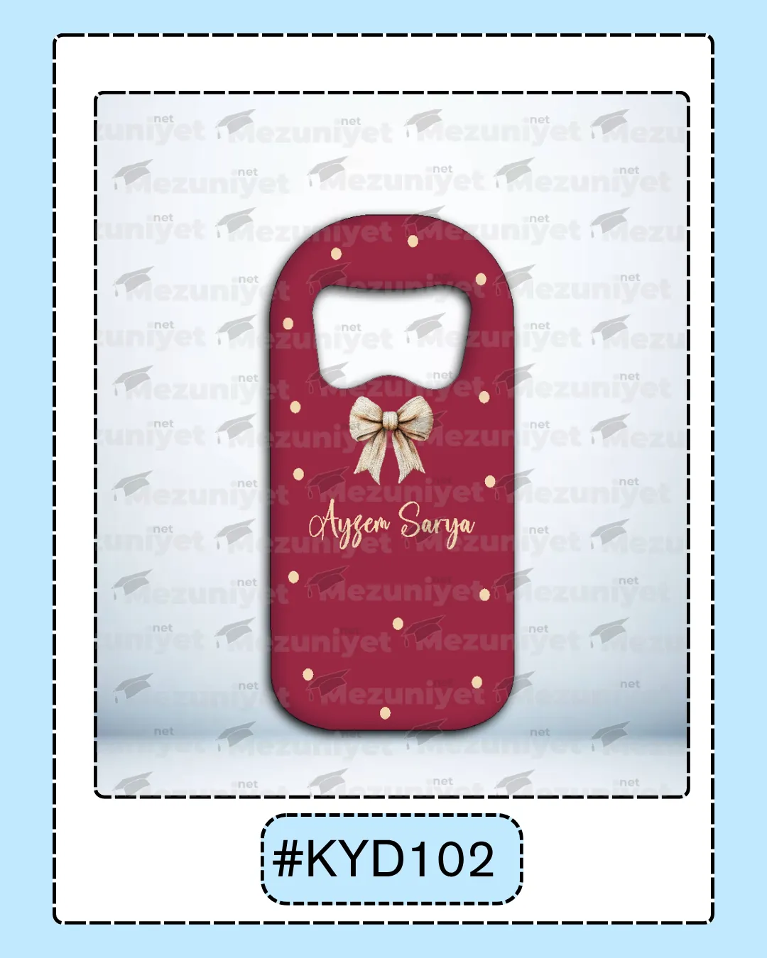 Kız Yeni Doğan Magnet Modeli - KYD102 - Mezuniyet.Net