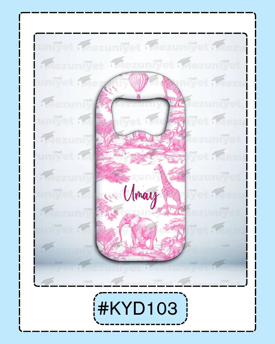 Kız Yeni Doğan Magnet Modeli - KYD103 - Mezuniyet.Net