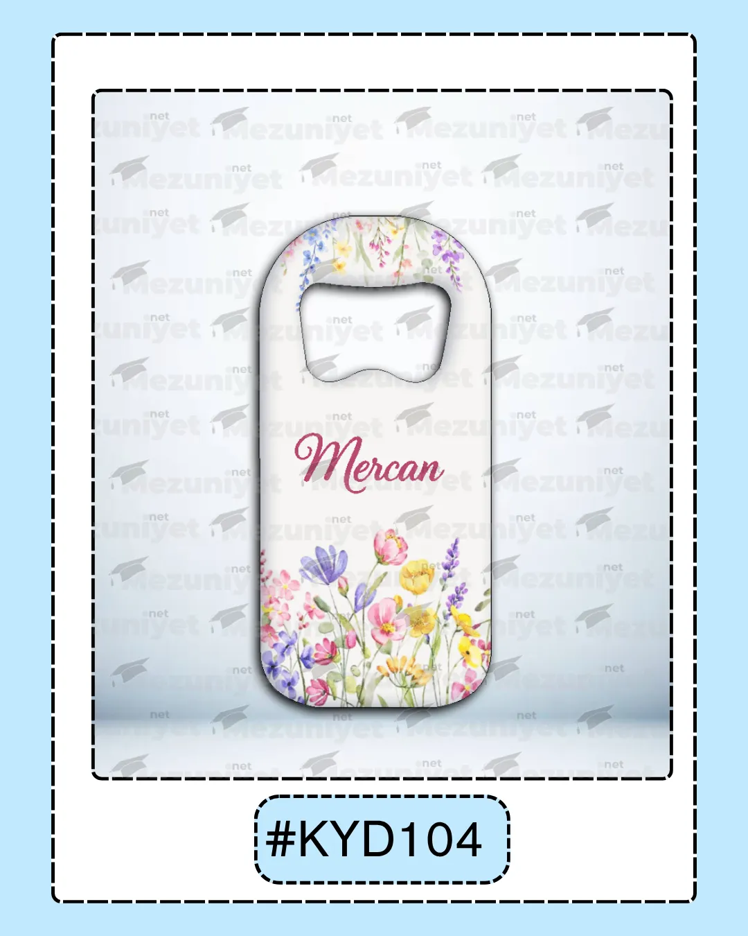 Kız Yeni Doğan Magnet Modeli - KYD104 - Mezuniyet.Net