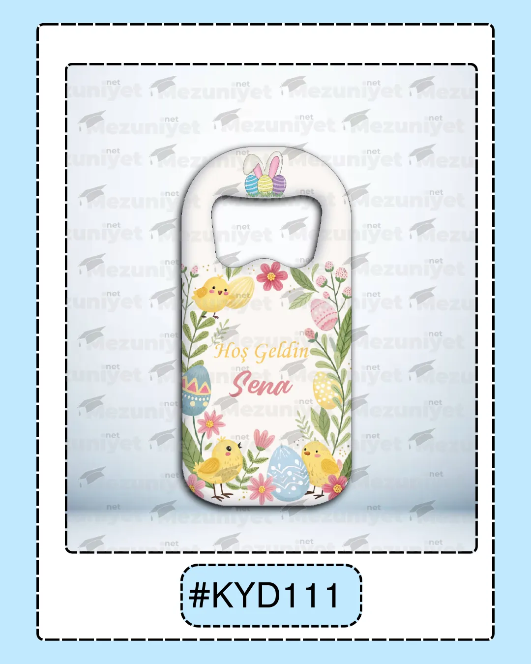 Kız Yeni Doğan Magnet Modeli - KYD111 - Mezuniyet.Net