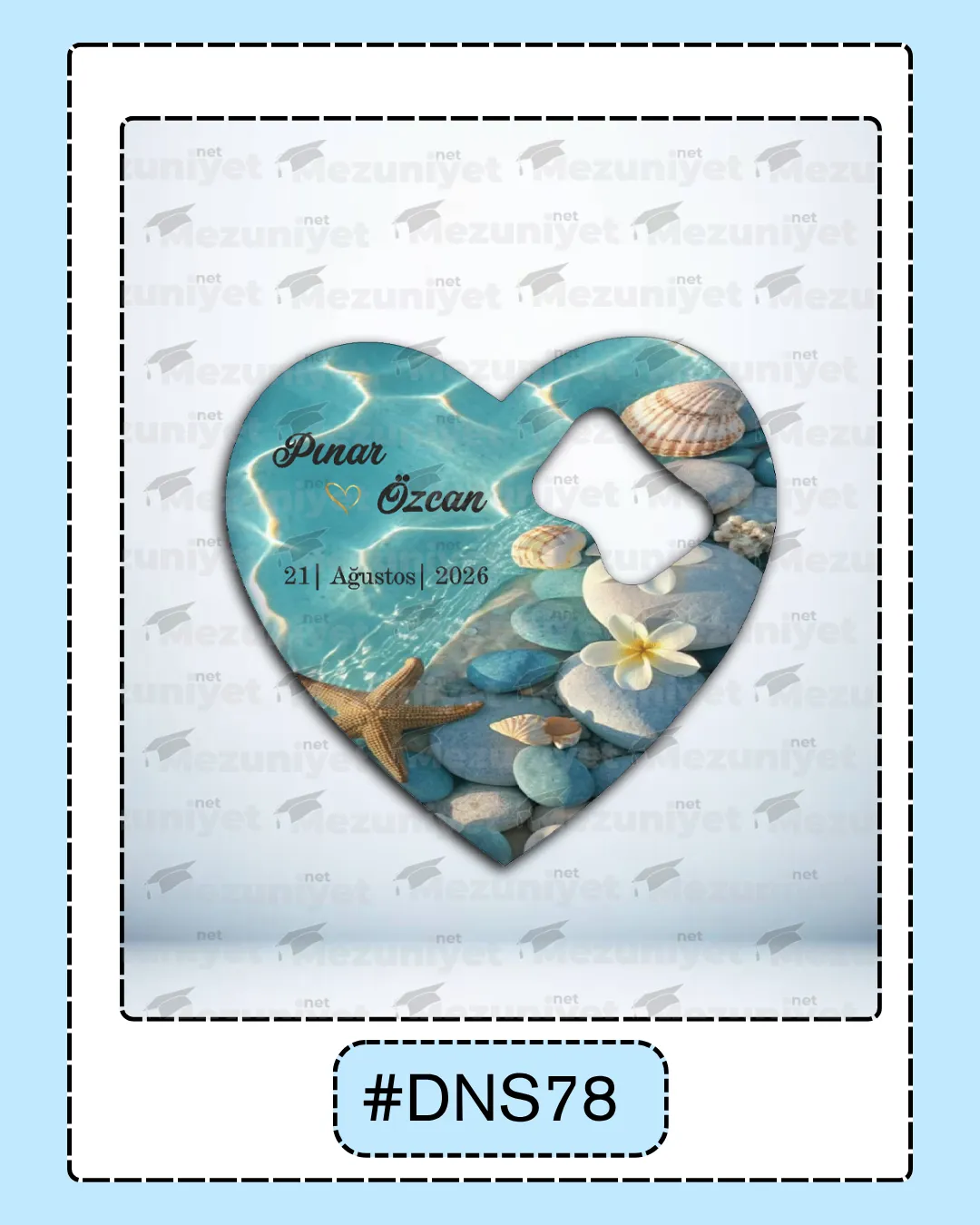 Düğün - Söz - Nikah Magnetleri - DNS78 - Mezuniyet.Net