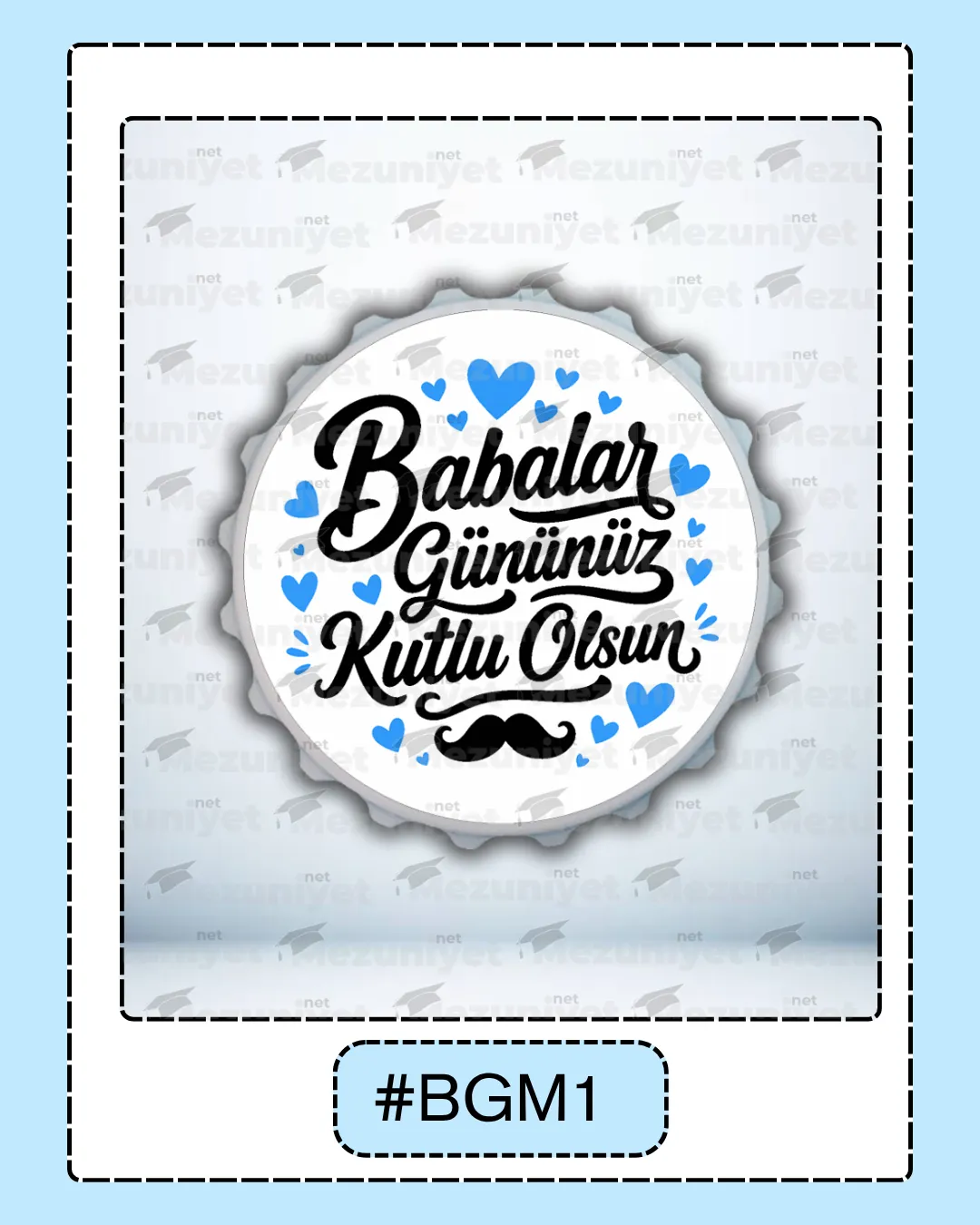 Babalar Günü Magneti - BGM1 - Mezuniyet.Net