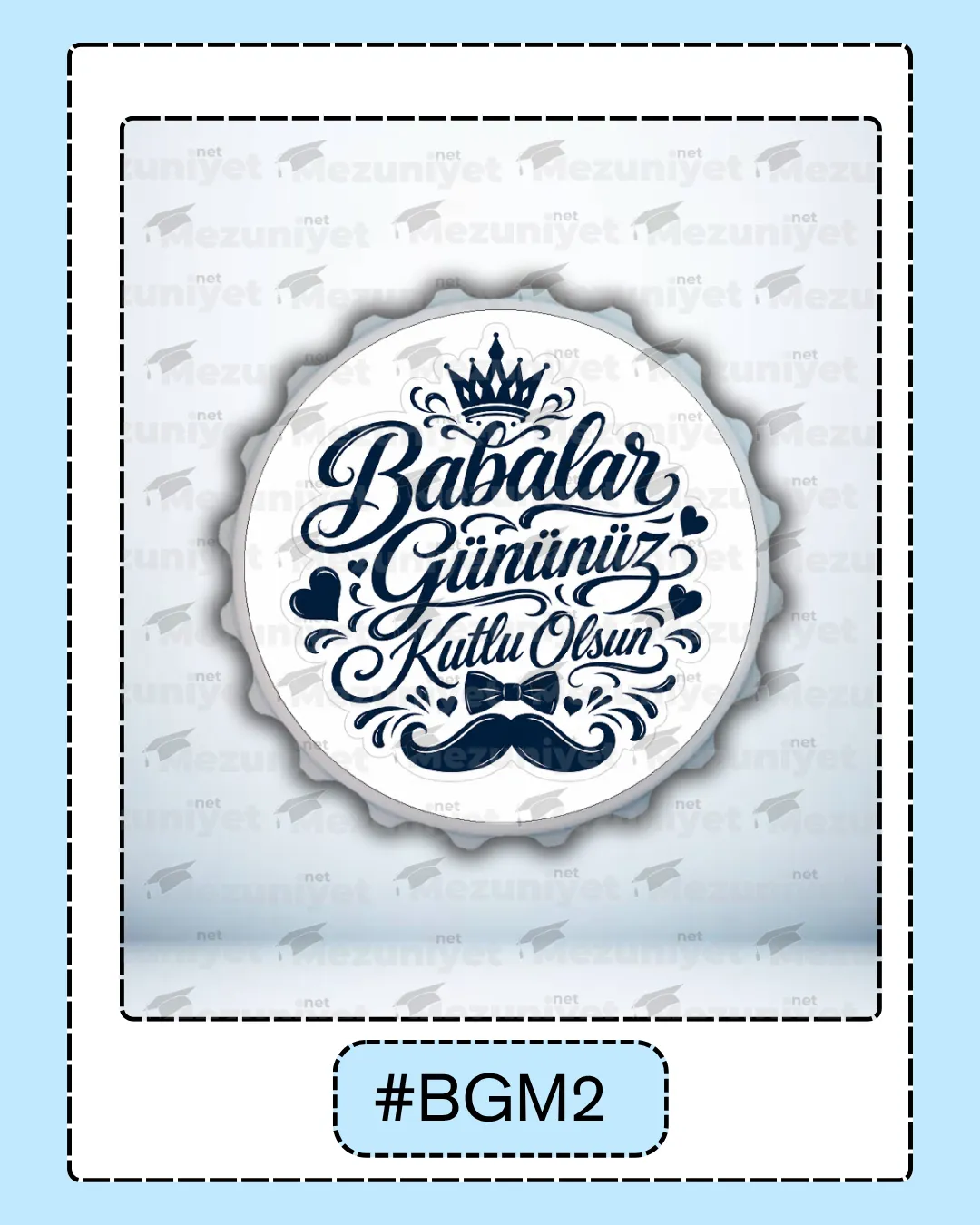 Babalar Günü Magneti - BGM2 - Mezuniyet.Net