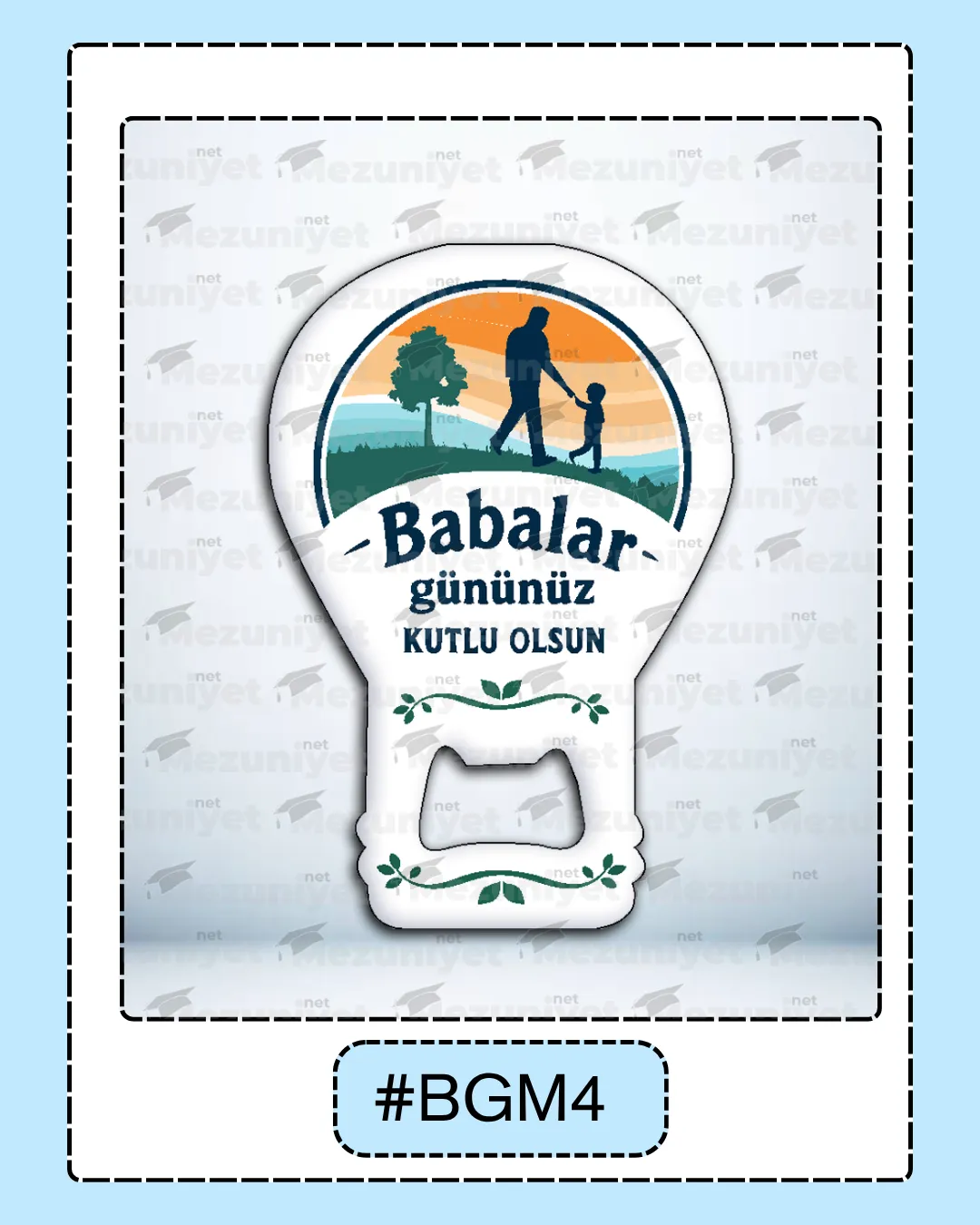 Babalar Günü Magneti - BGM4 - Mezuniyet.Net