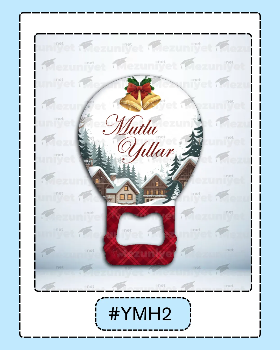 Yılbaşı Magnetleri - YMH2 - Mezuniyet.Net