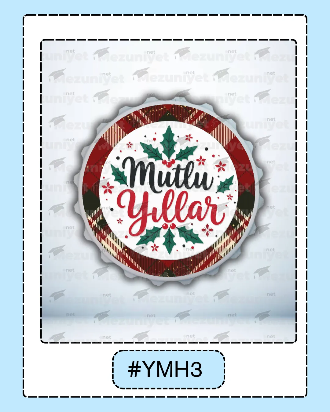 Yılbaşı Magnetleri - YMH3 - Mezuniyet.Net