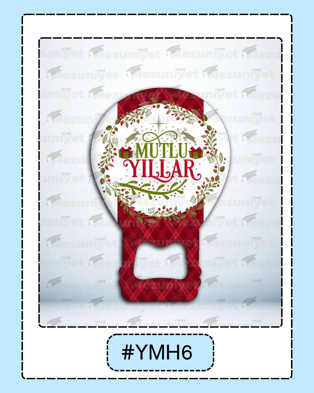 Yılbaşı Magnetleri - YMH6 - Mezuniyet.Net