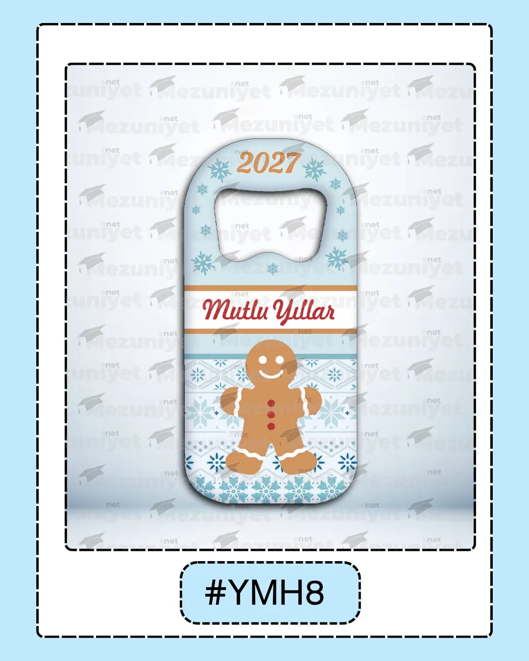 Yılbaşı Magnetleri - YMH8 - Mezuniyet.Net