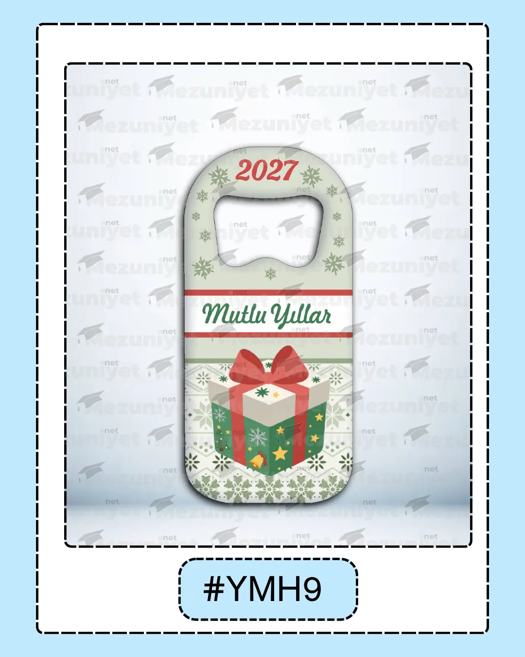 Yılbaşı Magnetleri - YMH9 - Mezuniyet.Net