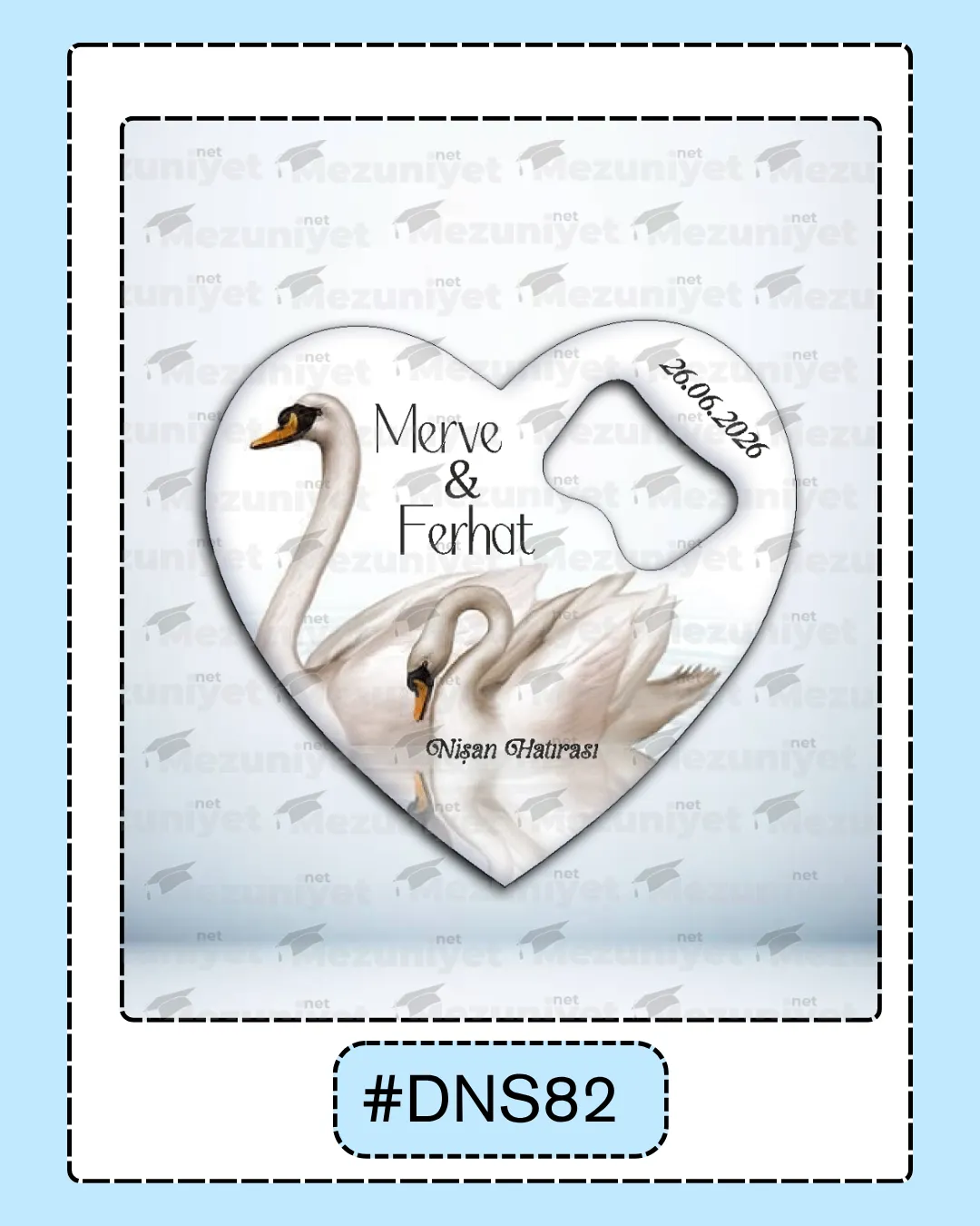 Düğün - Söz - Nikah Magnetleri - DNS82 - Mezuniyet.Net