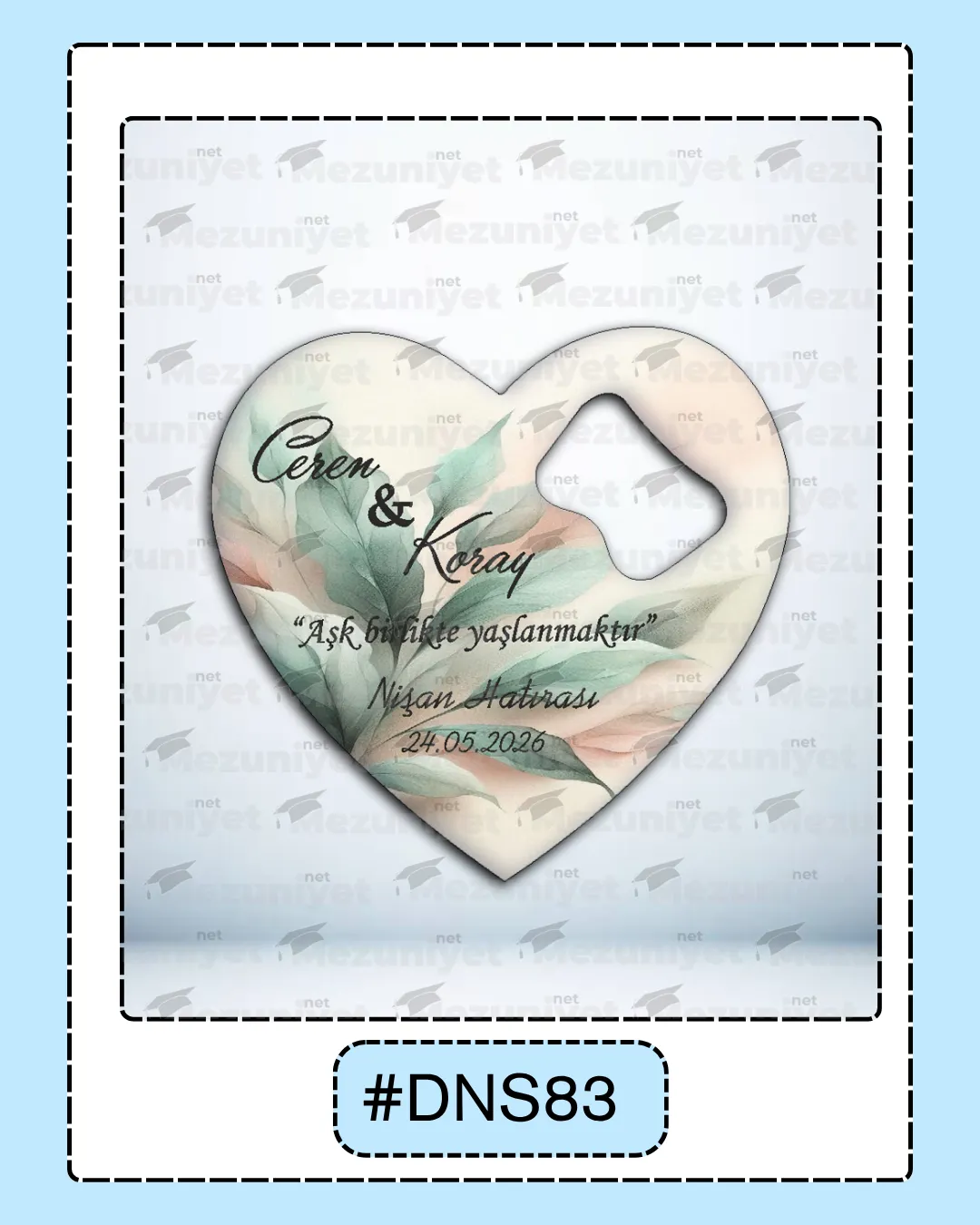 Düğün - Söz - Nikah Magnetleri - DNS83 - Mezuniyet.Net