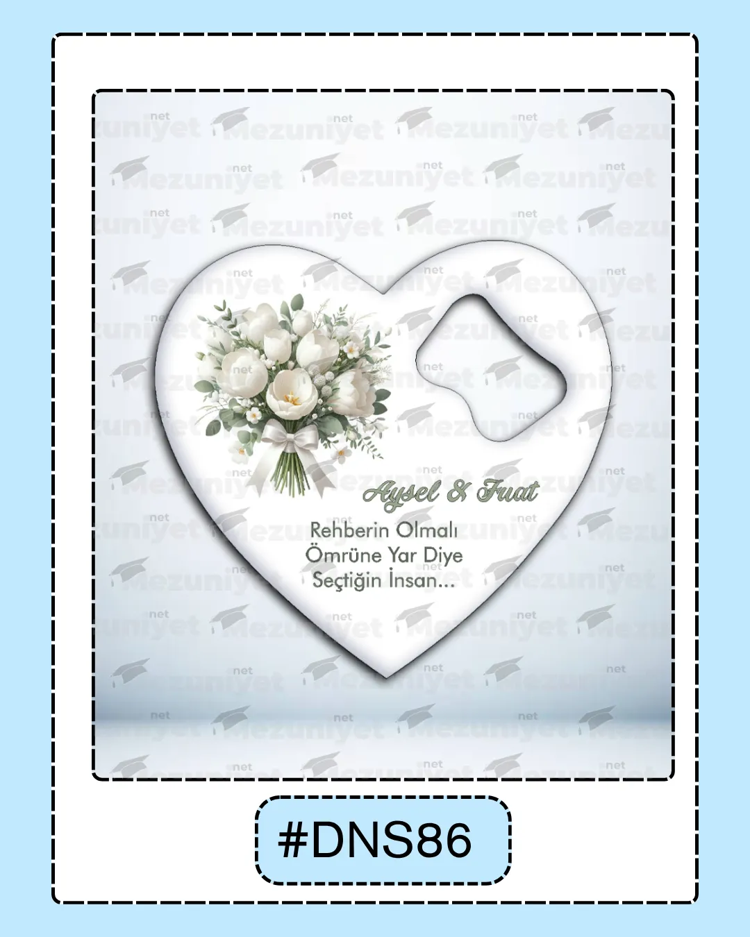 Düğün - Söz - Nikah Magnetleri - DNS86 - Mezuniyet.Net