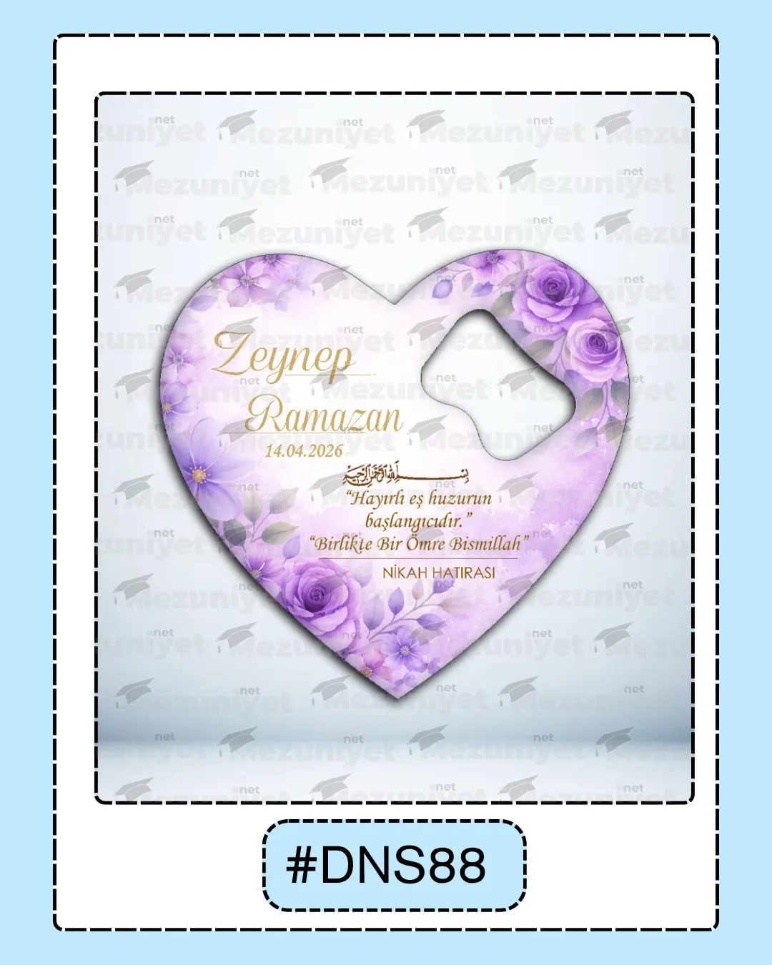 Düğün - Söz - Nikah Magnetleri - DNS88 - Mezuniyet.Net