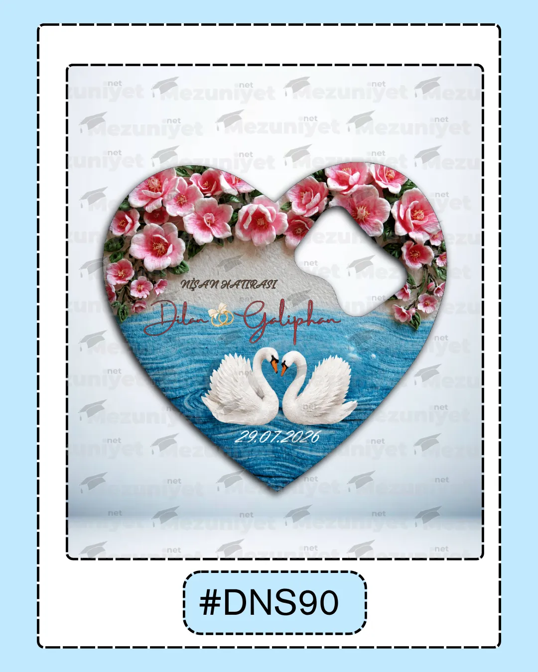 Düğün - Söz - Nikah Magnetleri - DNS90 - Mezuniyet.Net