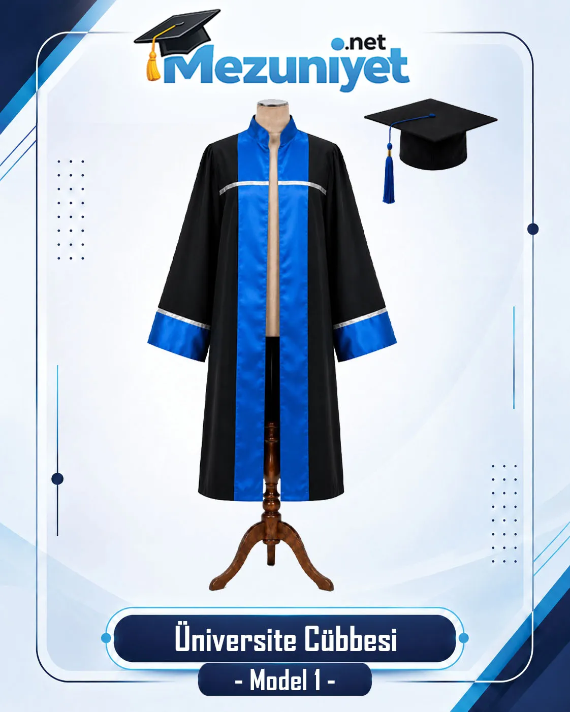 Üniversite Mezuniyet Cübbesi - Alpaka - Mezuniyet.Net