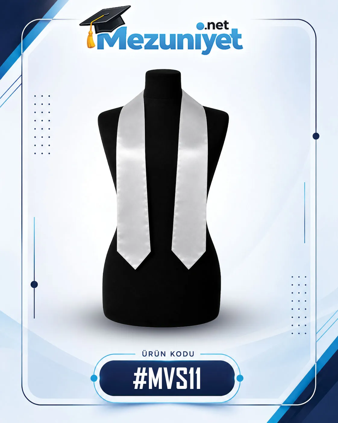 Gümüş Şal - Özel Model - Mezuniyet.Net