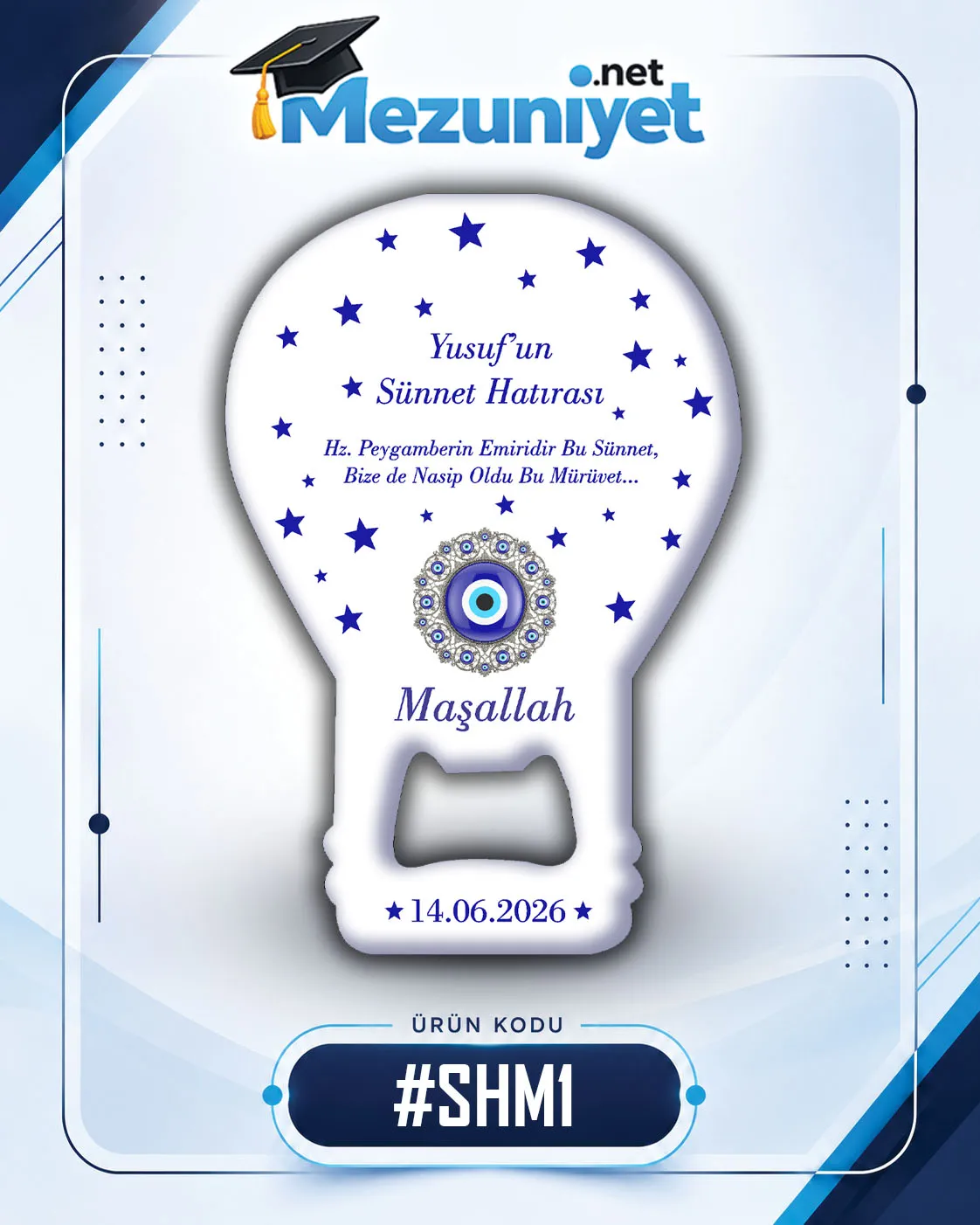 Balon Açacak Magnet - Sünnet Tasarımı - SHM1 - Mezuniyet.Net