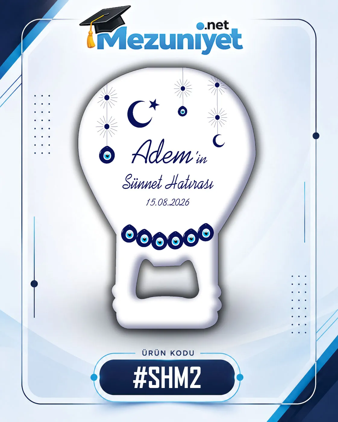 Balon Açacak Magnet - Sünnet Tasarımı - SHM2 - Mezuniyet.Net