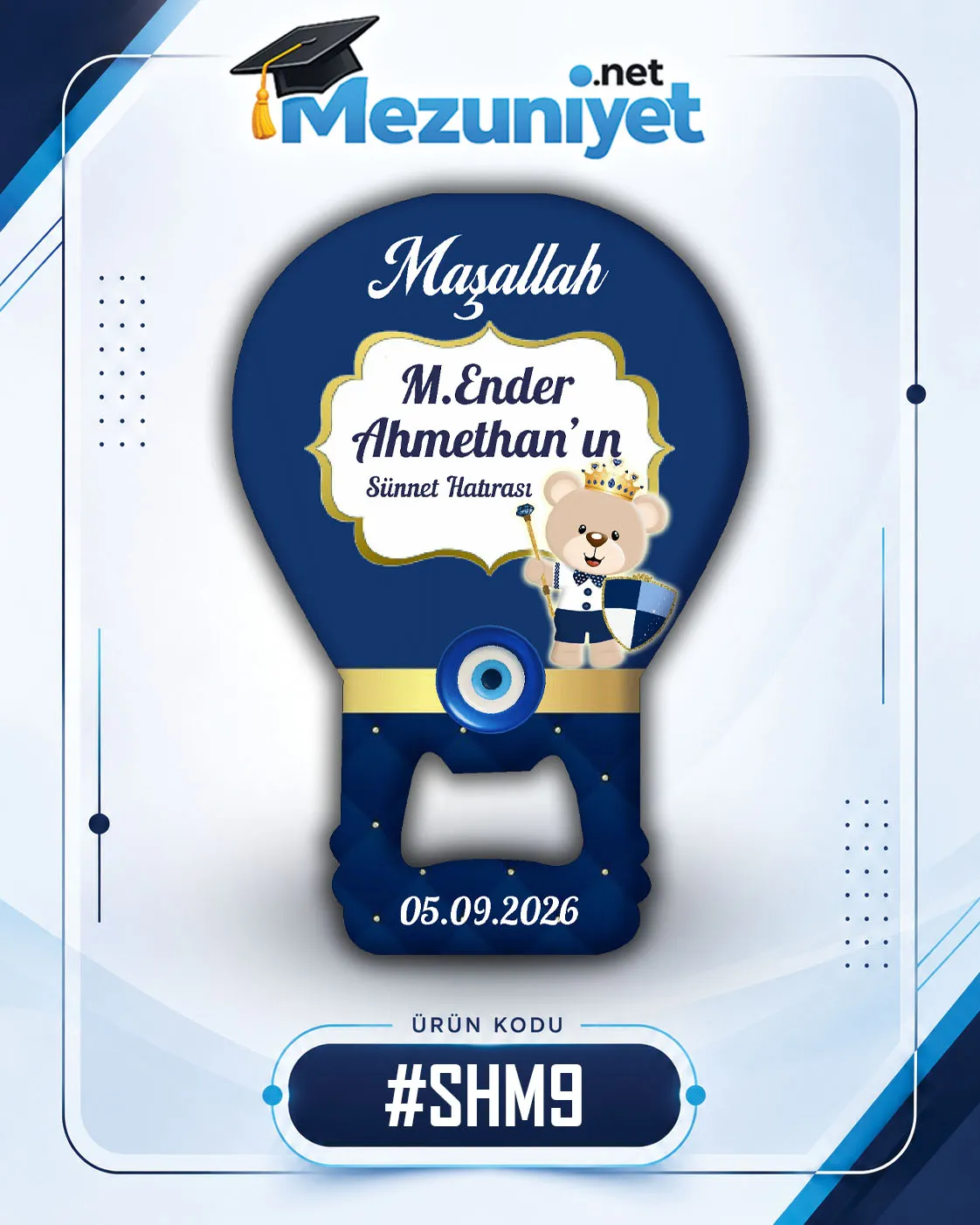 Balon Açacak Magnet - Sünnet Tasarımı - SHM9 - Mezuniyet.Net