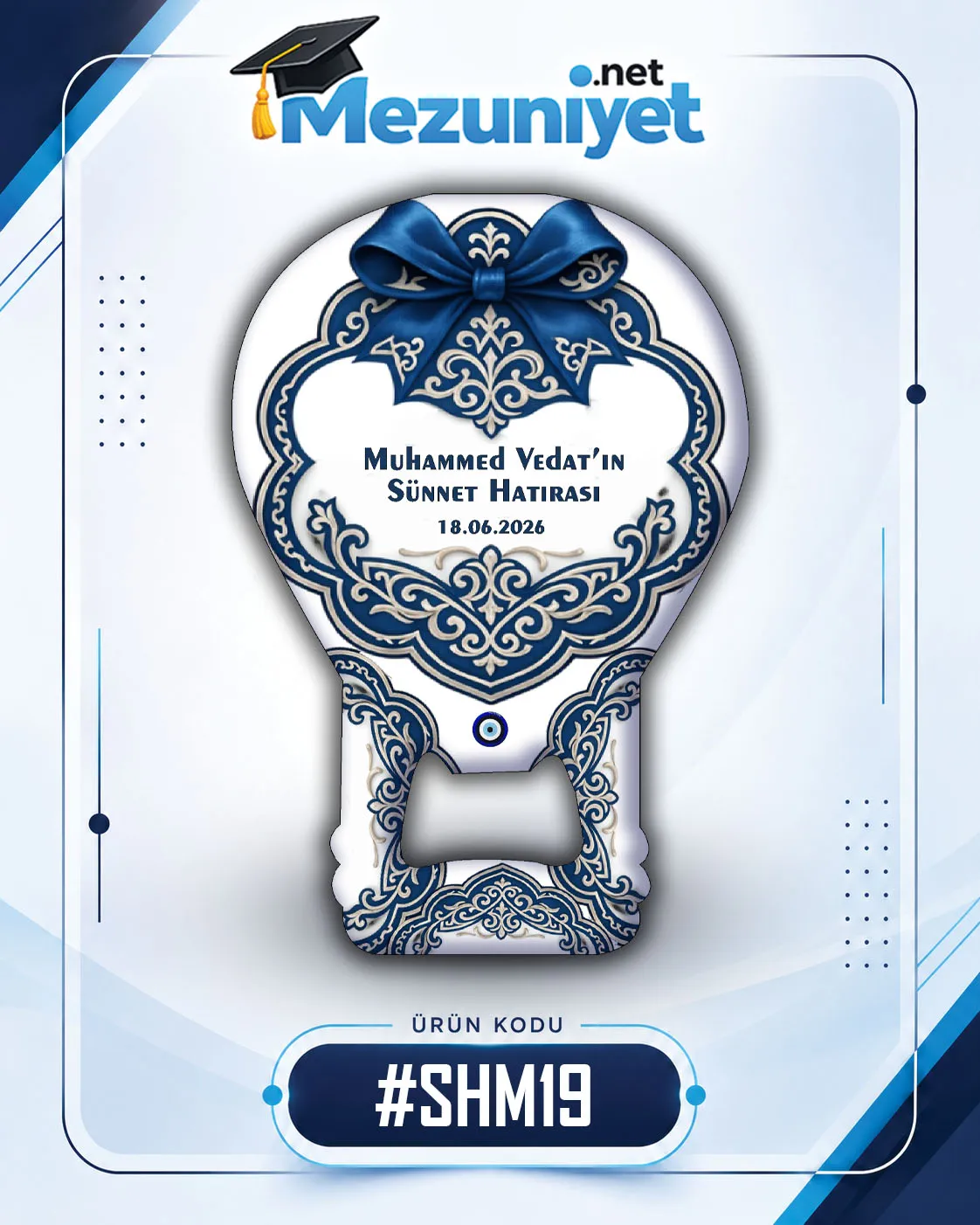 Balon Açacak Magnet - Sünnet Tasarımı - SHM19 - Mezuniyet.Net