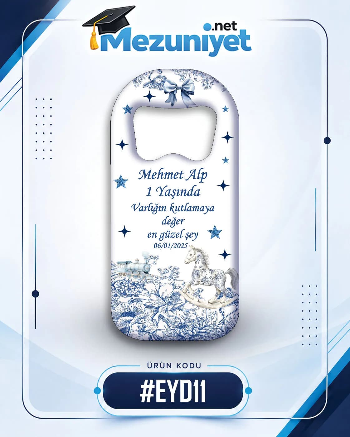 Erkek Yeni Doğan Magnetleri - EYD11 - Mezuniyet.Net
