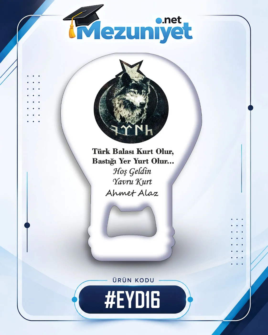 Erkek Yeni Doğan Magnetleri - EYD16 - Mezuniyet.Net