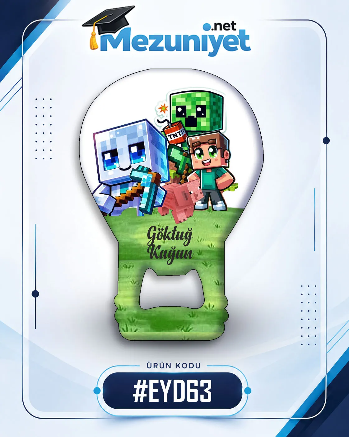 Erkek Yeni Doğan Magnetleri - EYD63 - Mezuniyet.Net