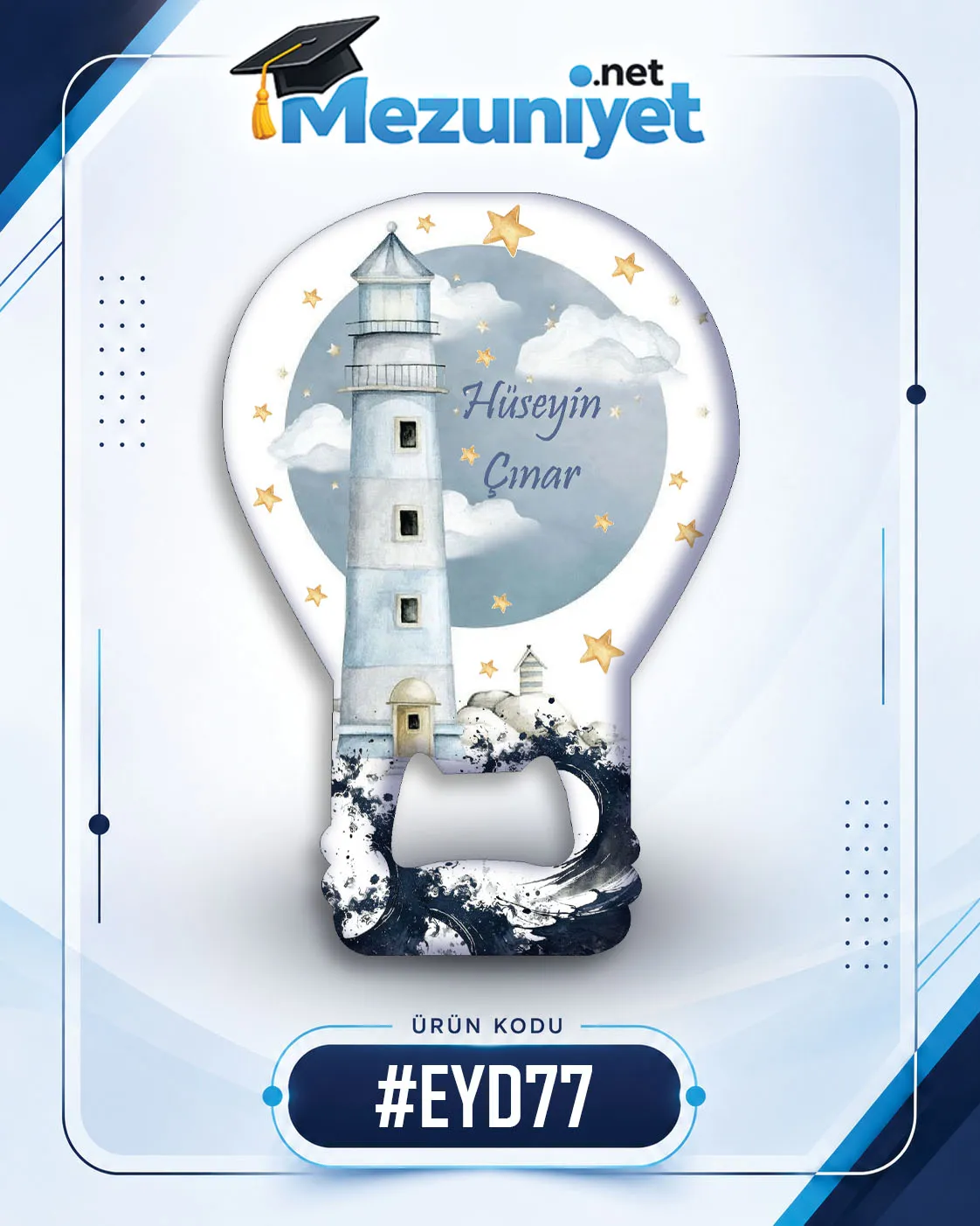 Erkek Yeni Doğan Magnetleri - EYD77 - Mezuniyet.Net