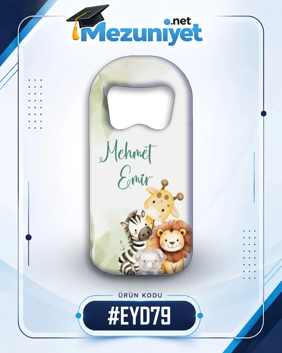 Erkek Yeni Doğan Magnetleri - EYD79 - Mezuniyet.Net