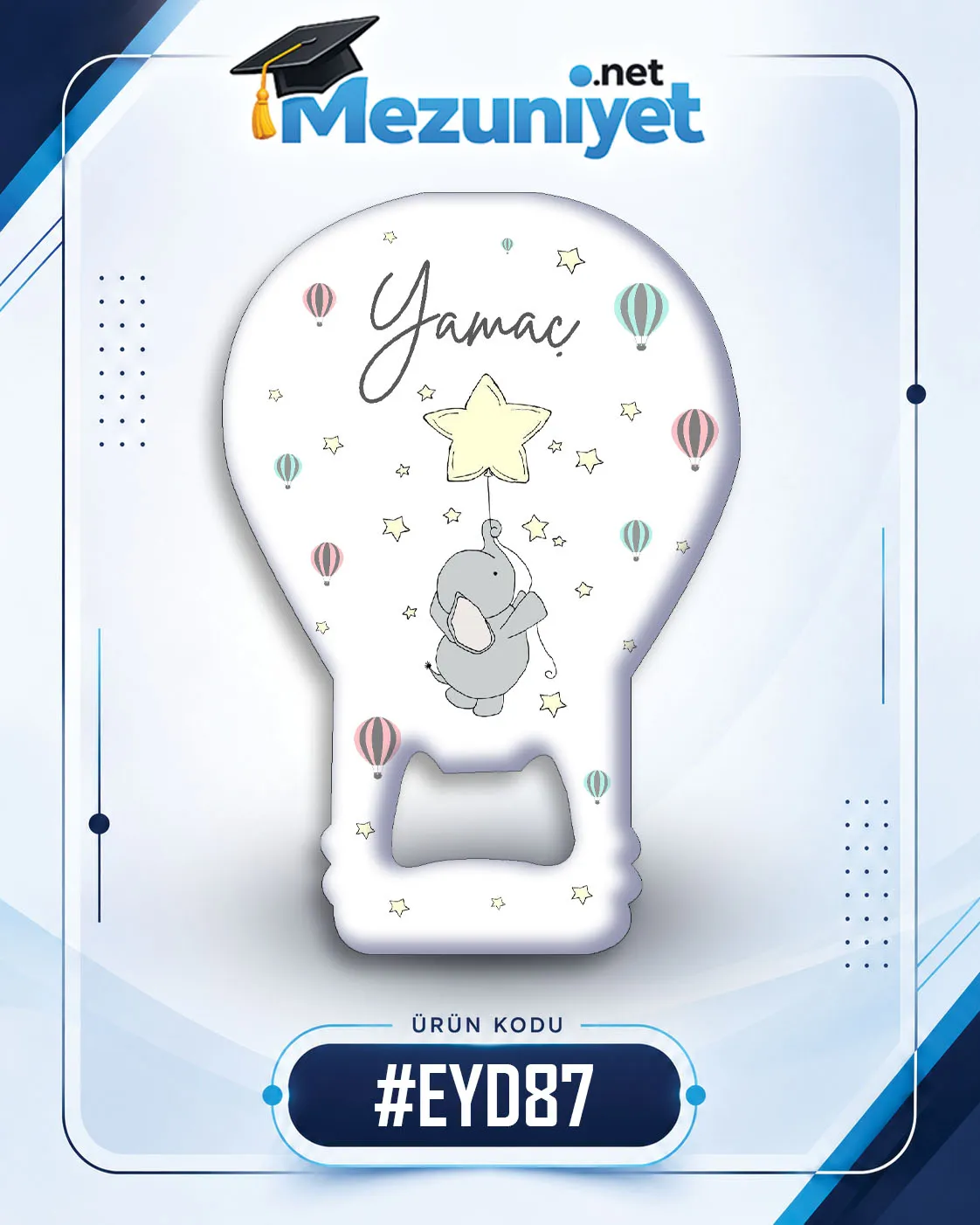 Erkek Yeni Doğan Magnetleri - EYD87 - Mezuniyet.Net