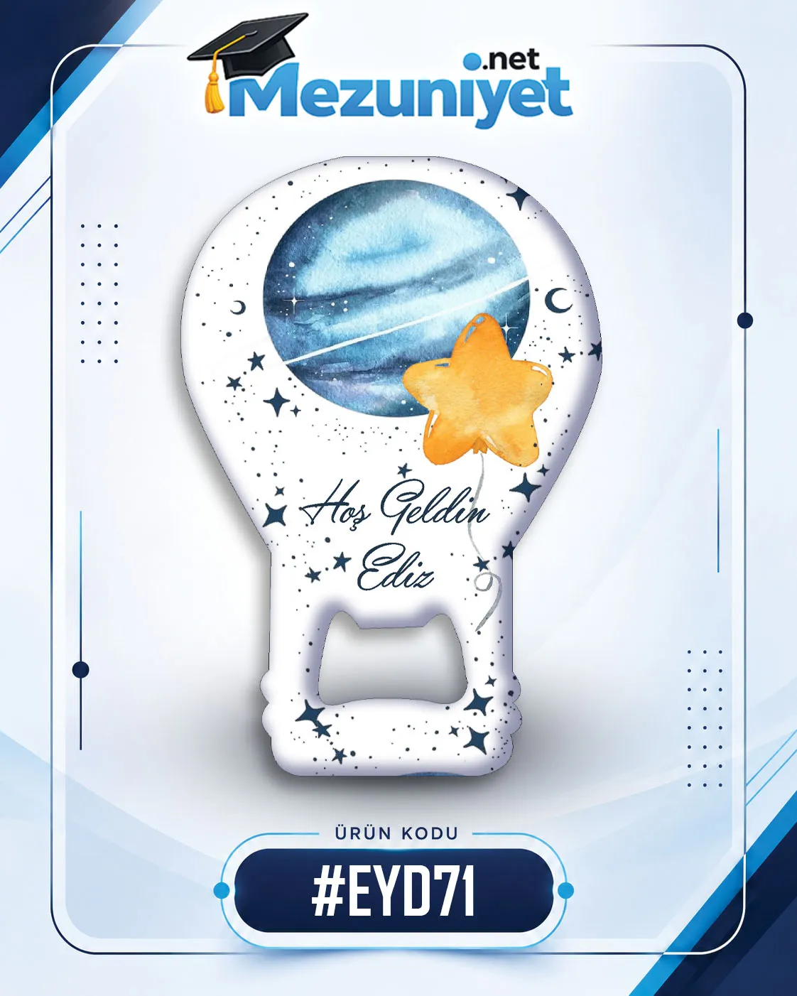 Erkek Yeni Doğan Magnetleri - EYD71 - Mezuniyet.Net