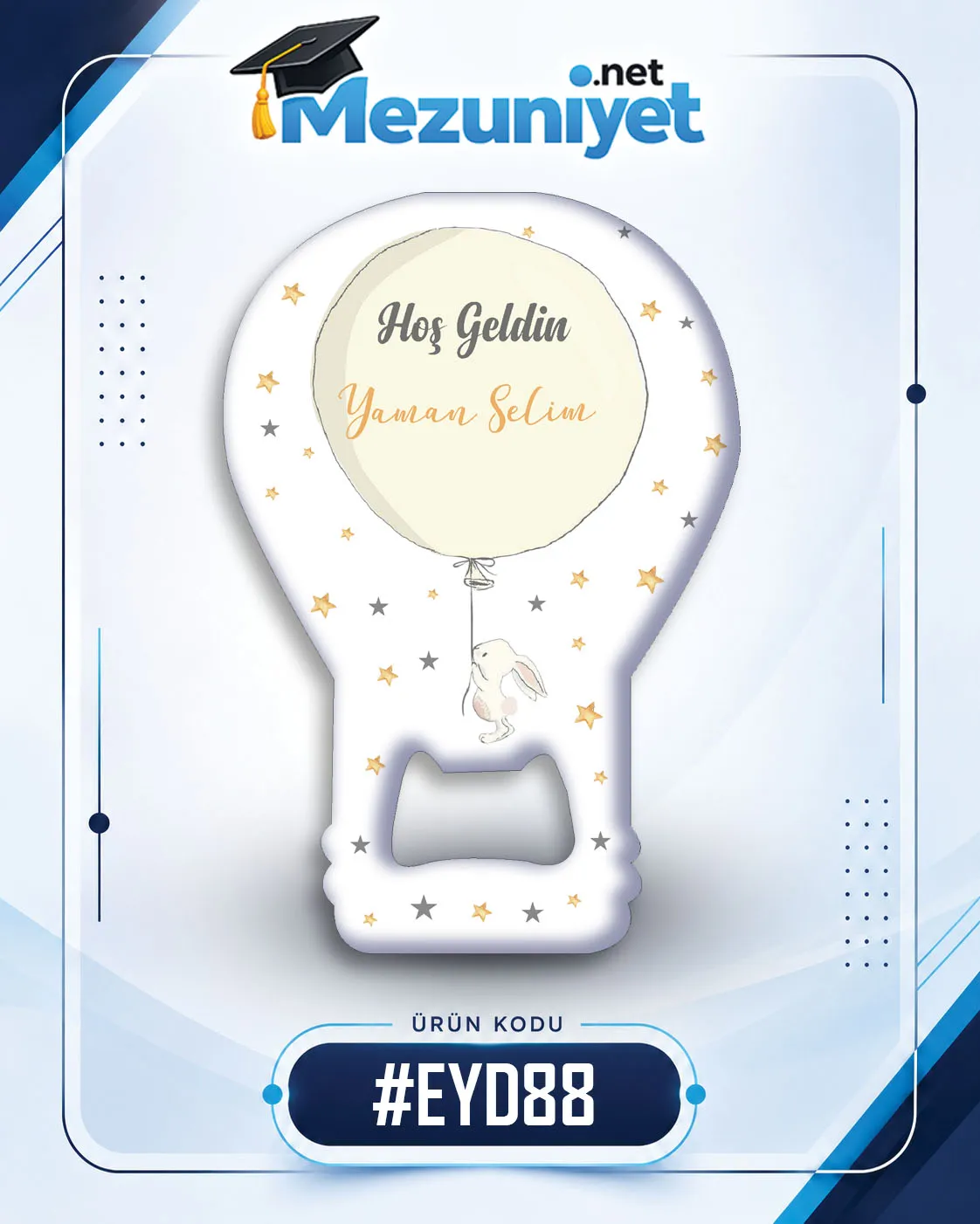 Erkek Yeni Doğan Magnetleri - EYD88 - Mezuniyet.Net