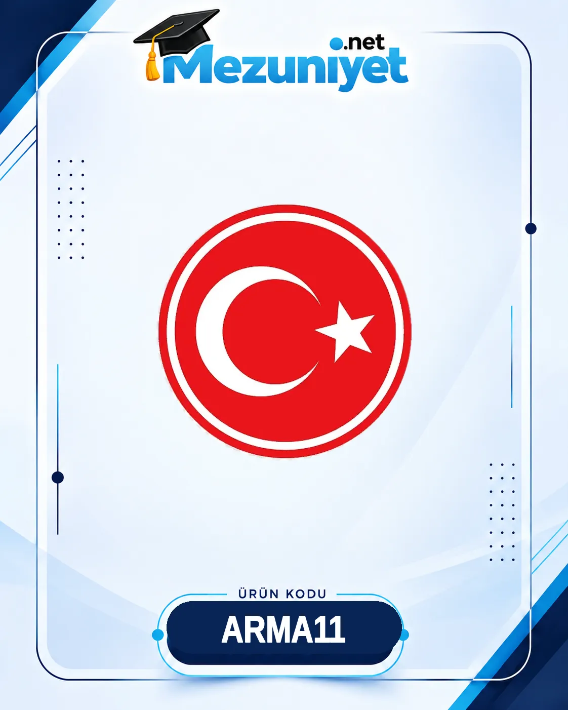 Ayyıldız BASKI Arma - Model 2 - Mezuniyet.Net
