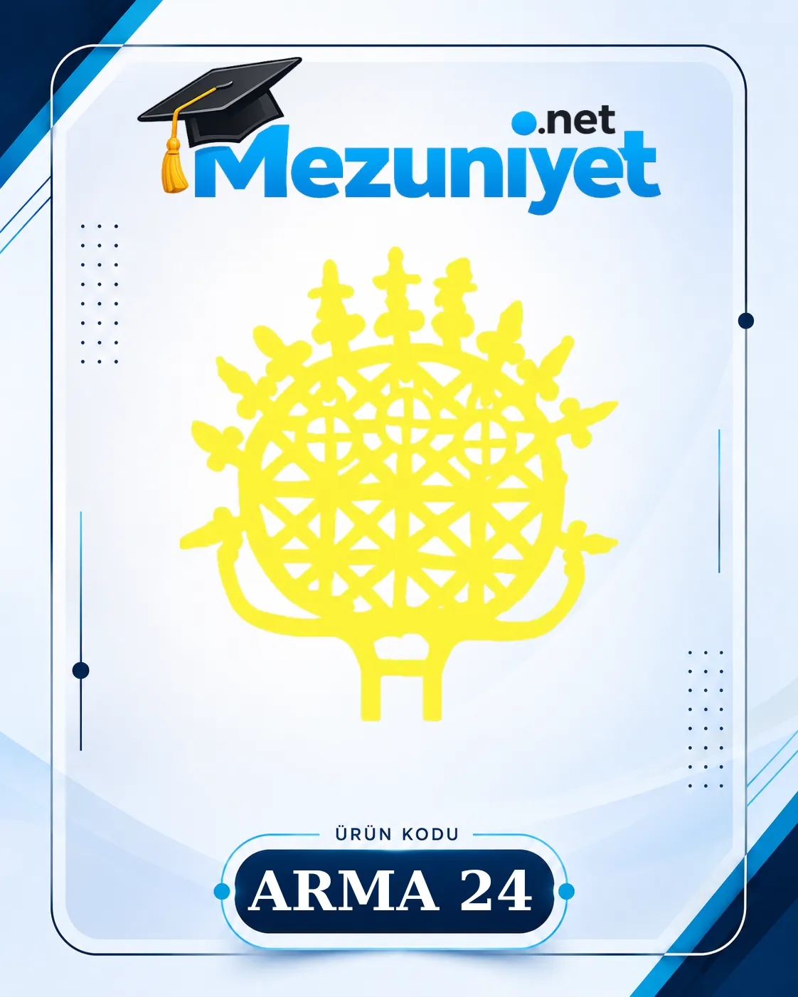 Hitit Güneşi Logo ( Ütü Baskı ) - Mezuniyet.Net