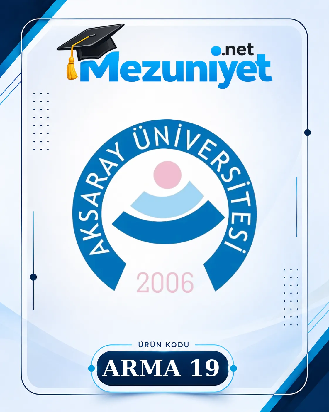 Aksaray Üniversitesi Logo - Mezuniyet.Net