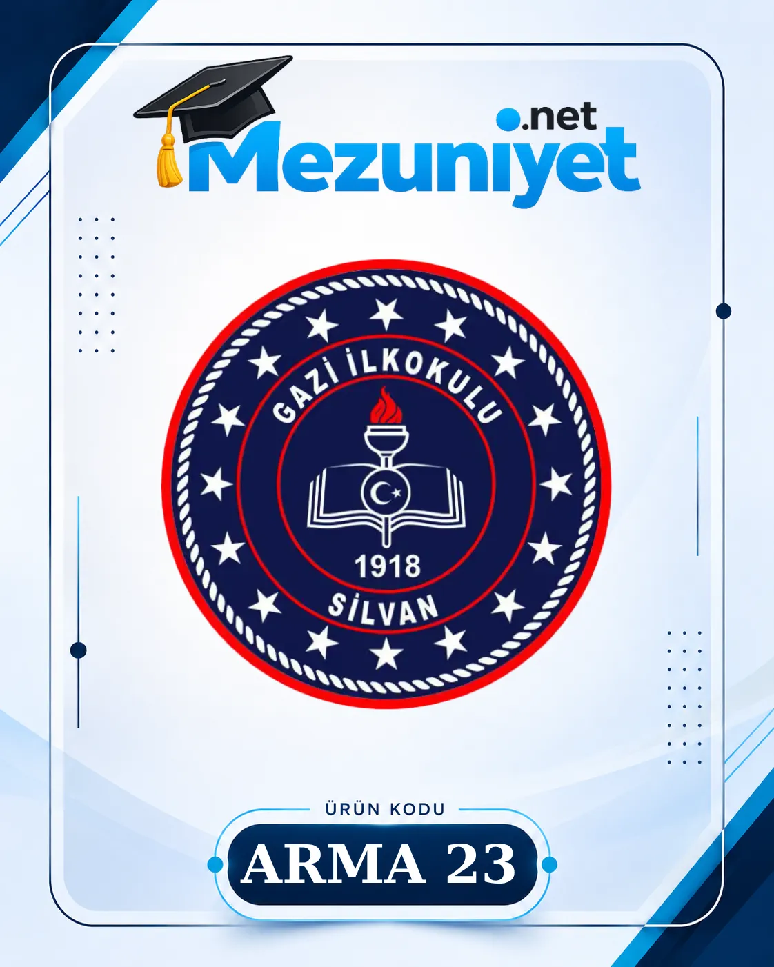 Gazi İlkokulu Silvan - Logo - Mezuniyet.Net