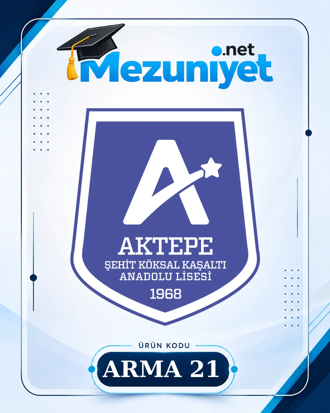 Aktepe Lisesi Logo - Mezuniyet.Net
