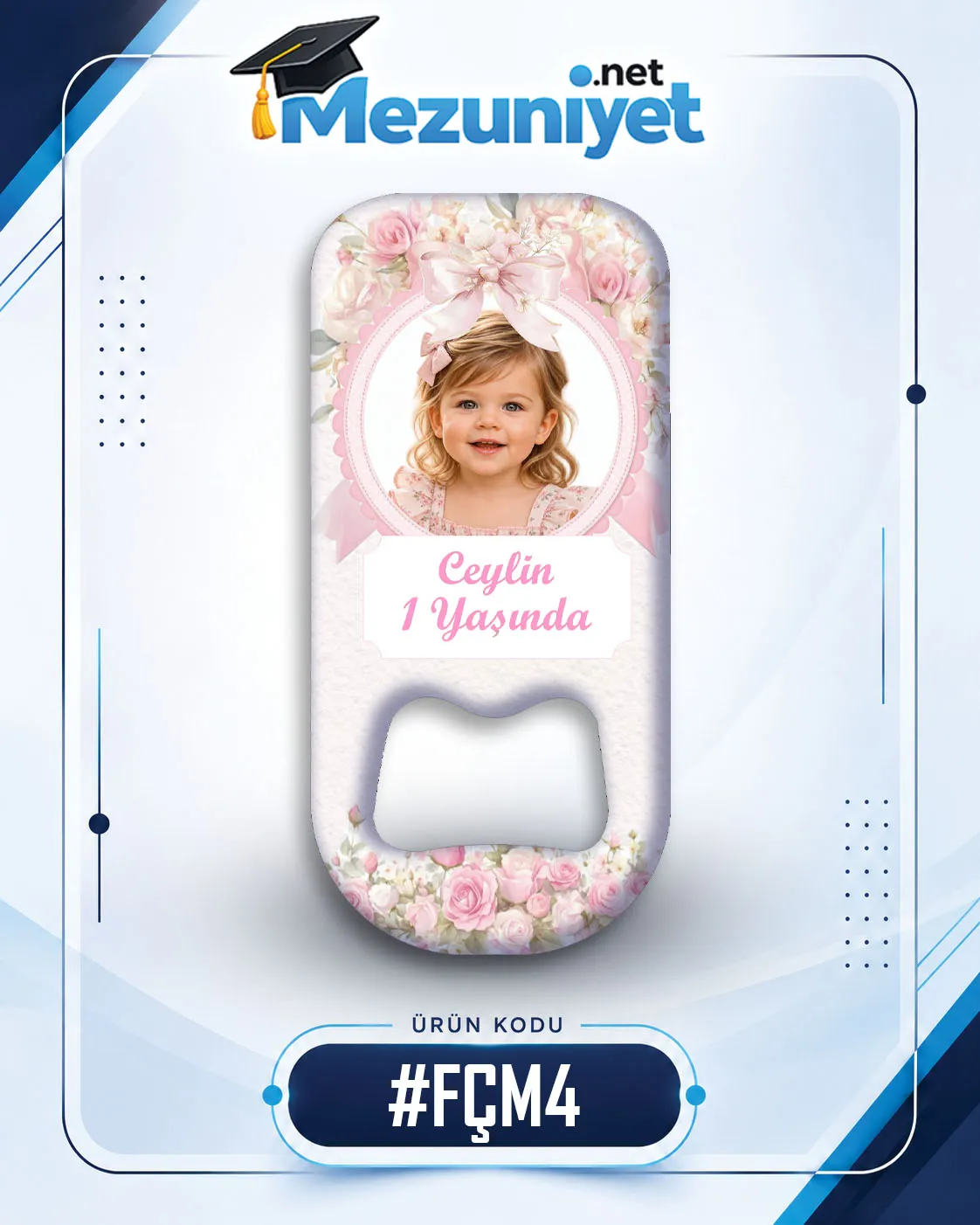 Fotoğraflı Açacak Magnetleri - FÇM4 - Mezuniyet.Net