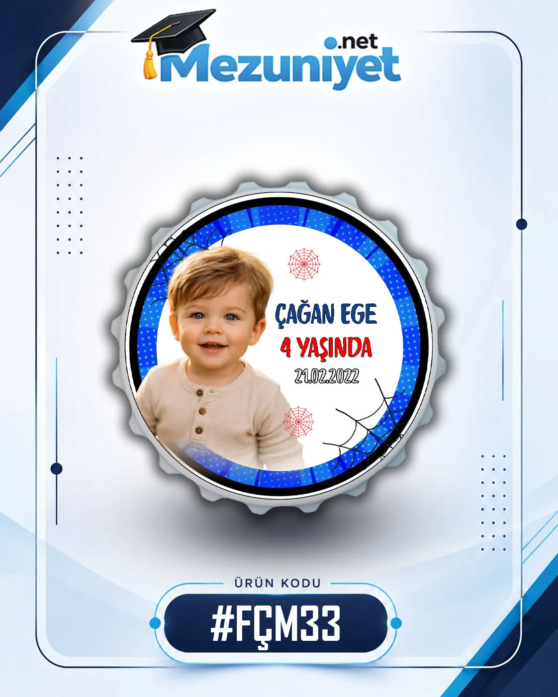 Fotoğraflı Açacak Magnetleri - FÇM33 - Mezuniyet.Net