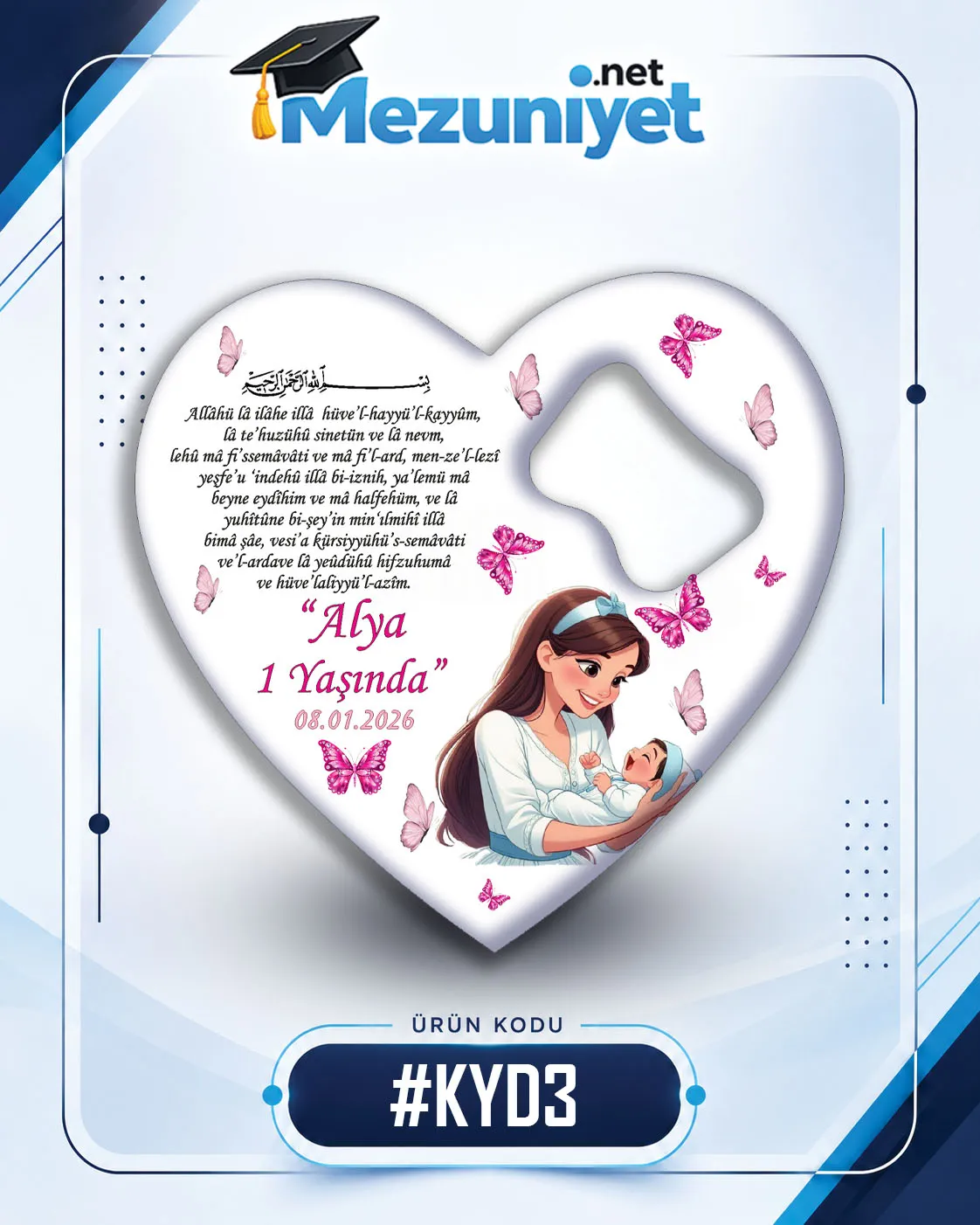 Kız Yeni Doğan Magnetleri - KYD3 - Mezuniyet.Net