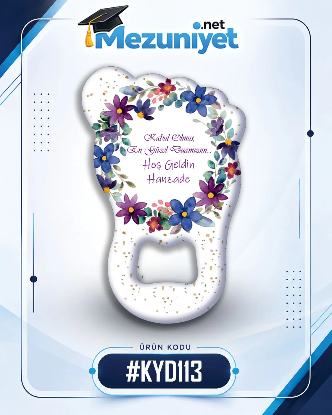 Kız Yeni Doğan Magnetleri - KYD113 - Mezuniyet.Net