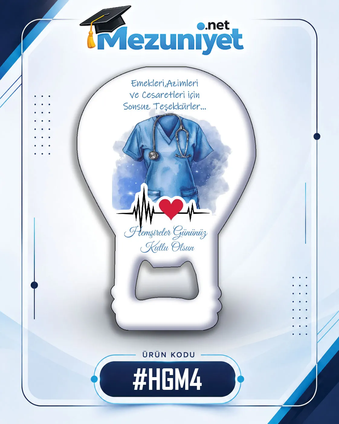 Hemşireler Günü Magnetleri - HGM4 - Mezuniyet.Net