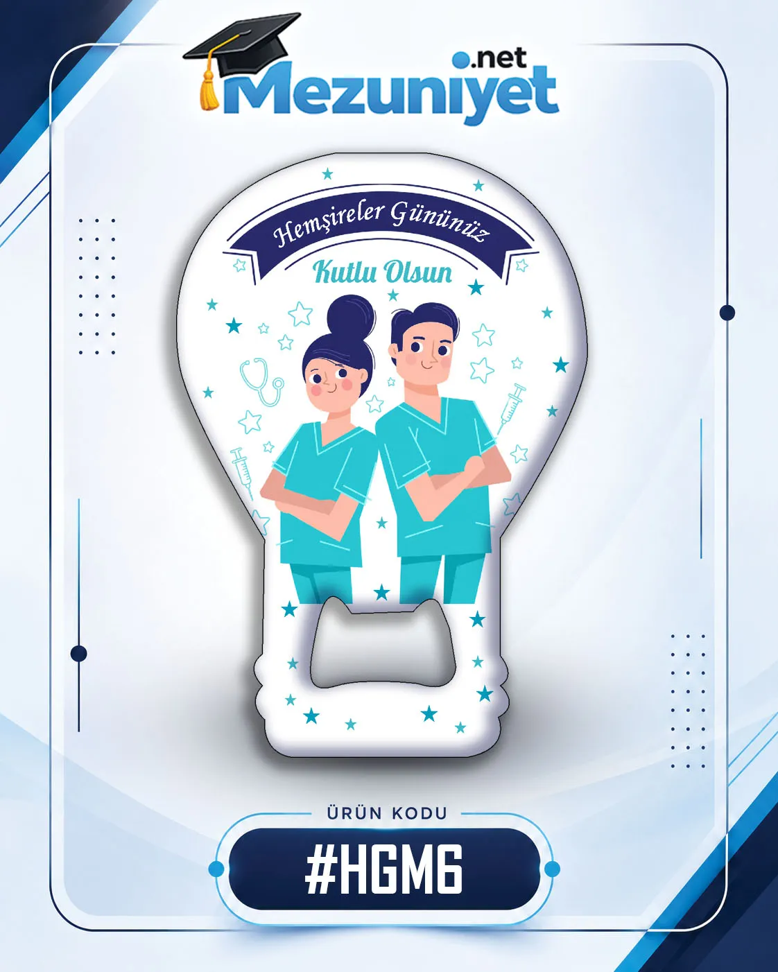 Hemşireler Günü Magnetleri - HGM6 - Mezuniyet.Net