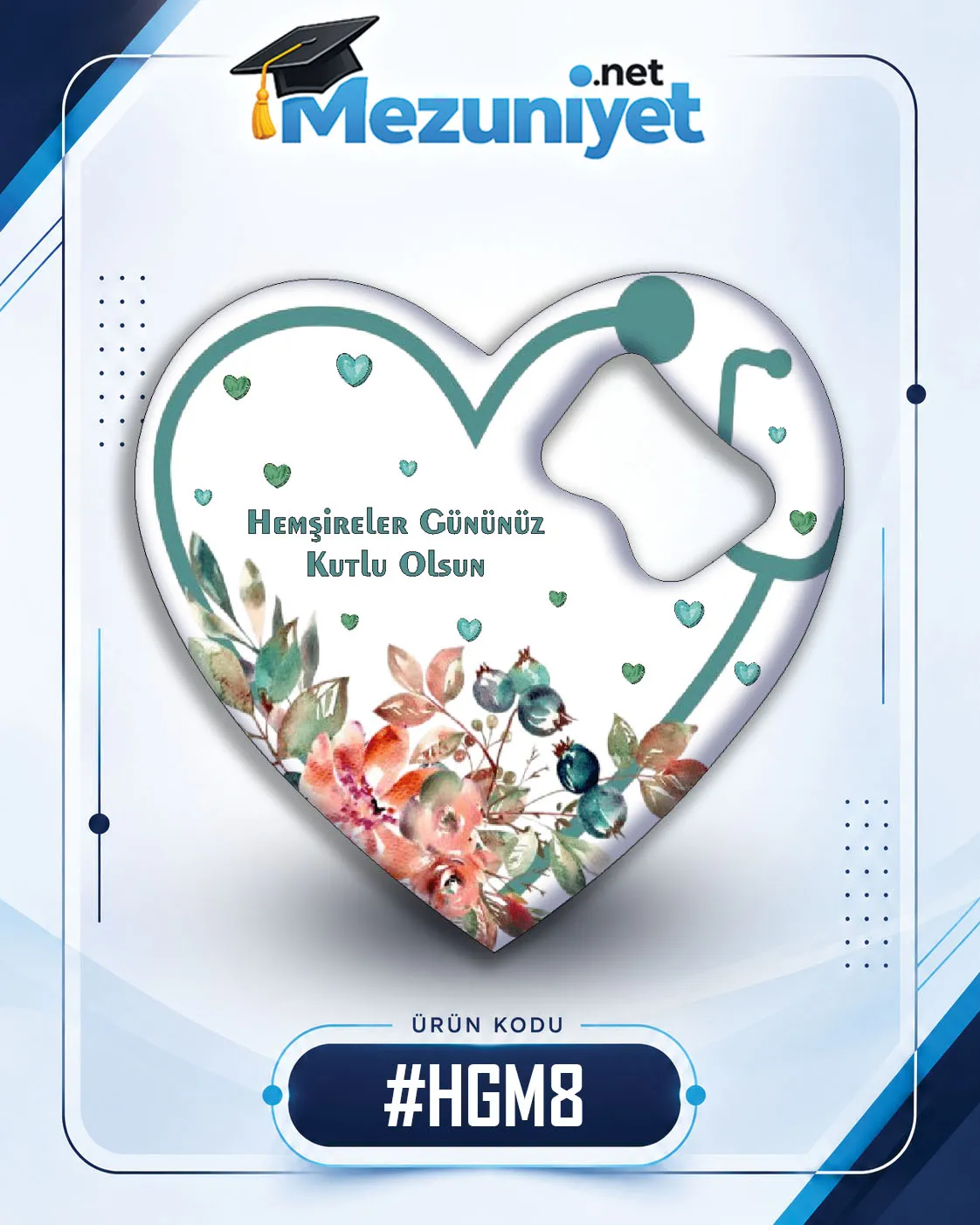 Hemşireler Günü Magnetleri - HGM8 - Mezuniyet.Net