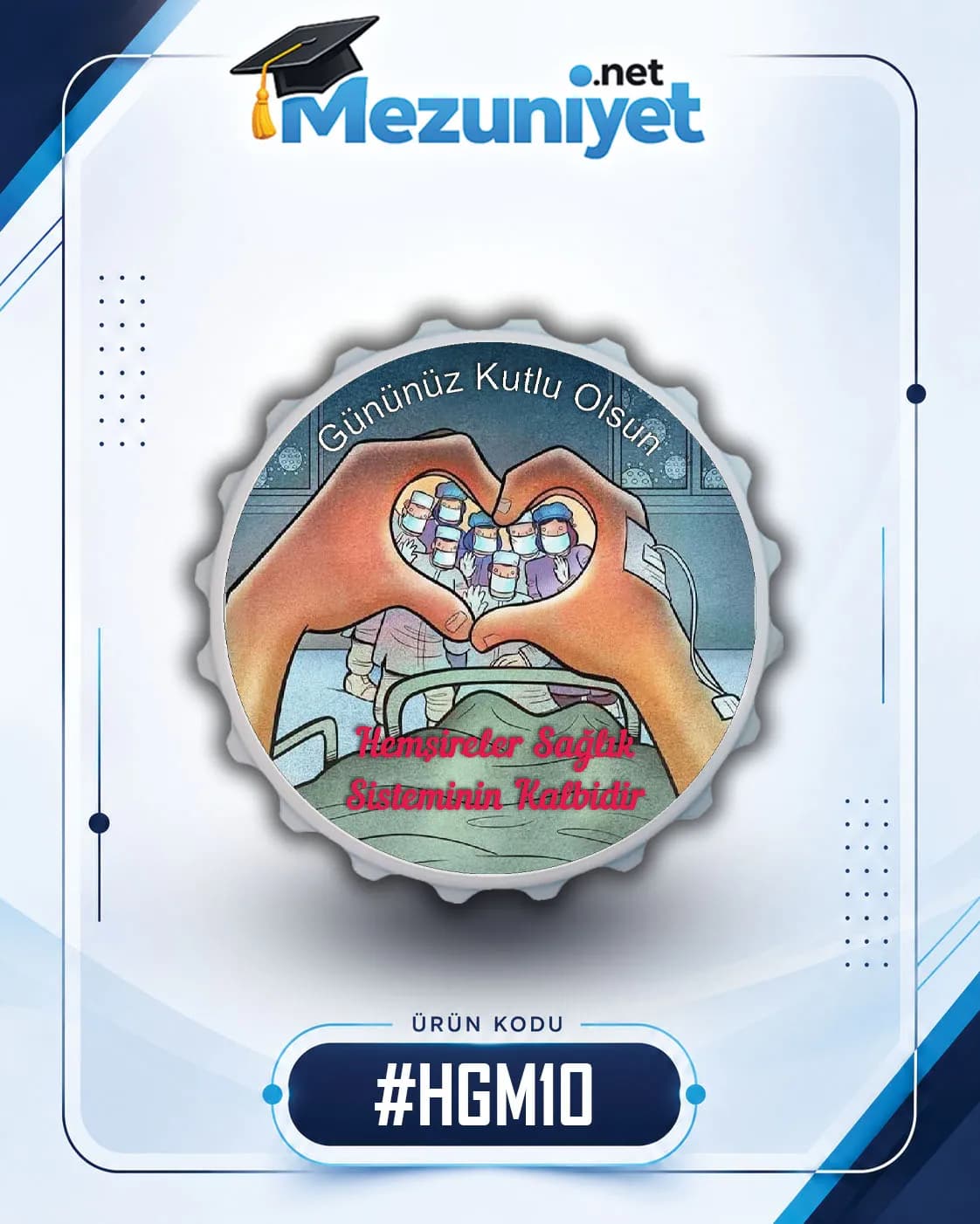 Hemşireler Günü Magnetleri - HGM10 - Mezuniyet.Net
