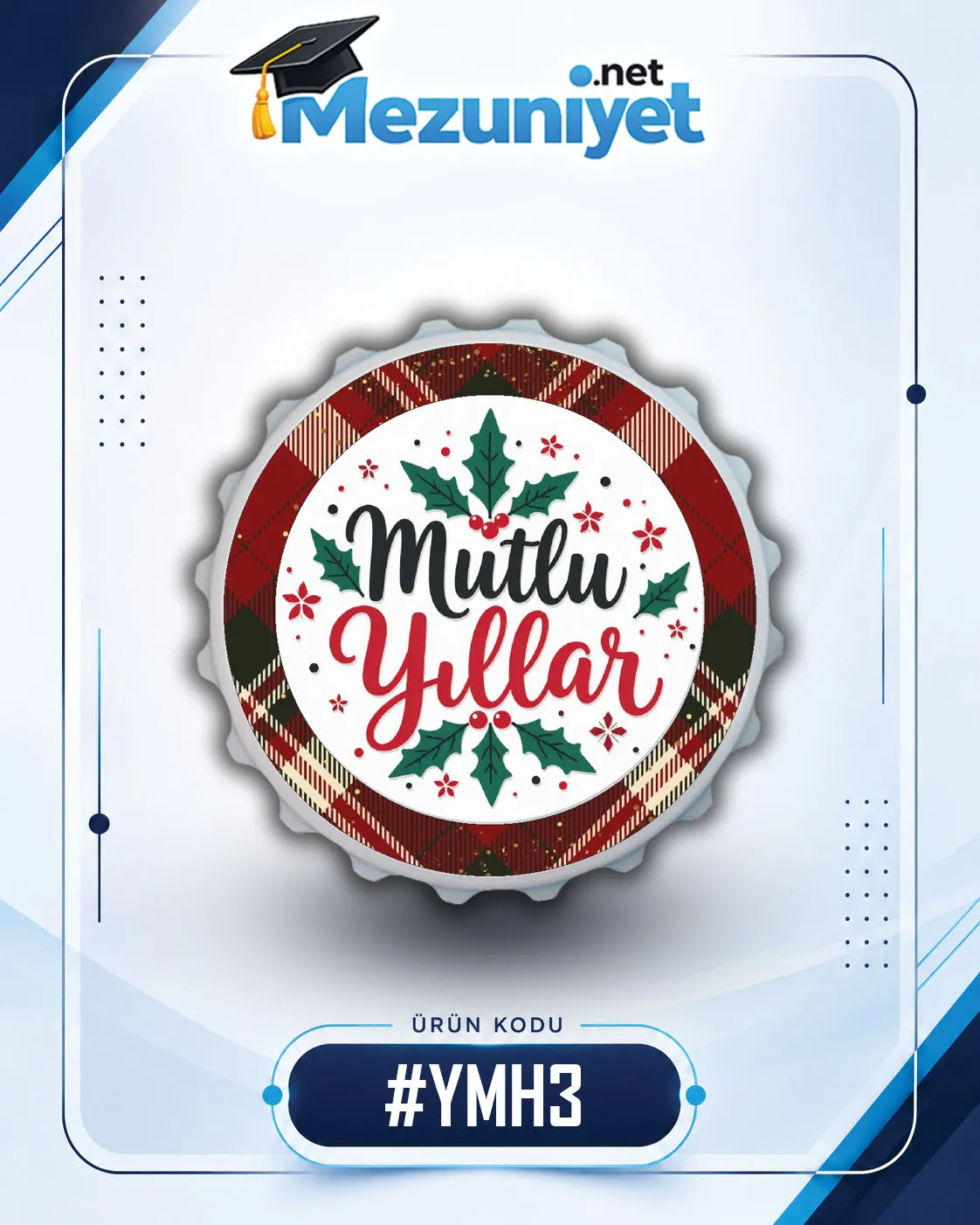 Yılbaşı Magnetleri - YMH3 - Mezuniyet.Net